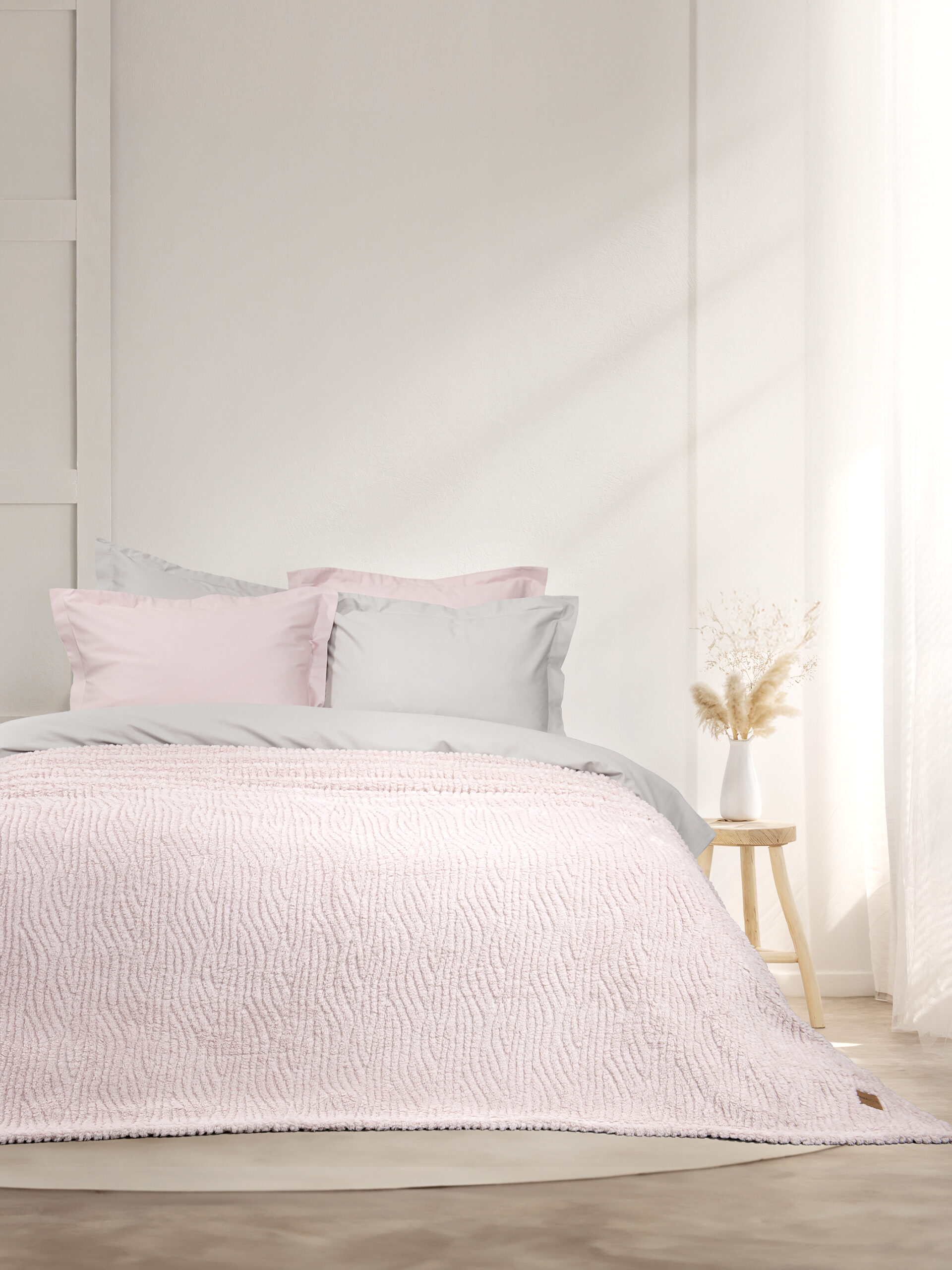 5206482168435-14.jpg Κουβέρτα Μονή 160x220 - Serenus Nude Pink της Nima Home 100% Polyester Μονή 160x220 - Image 1