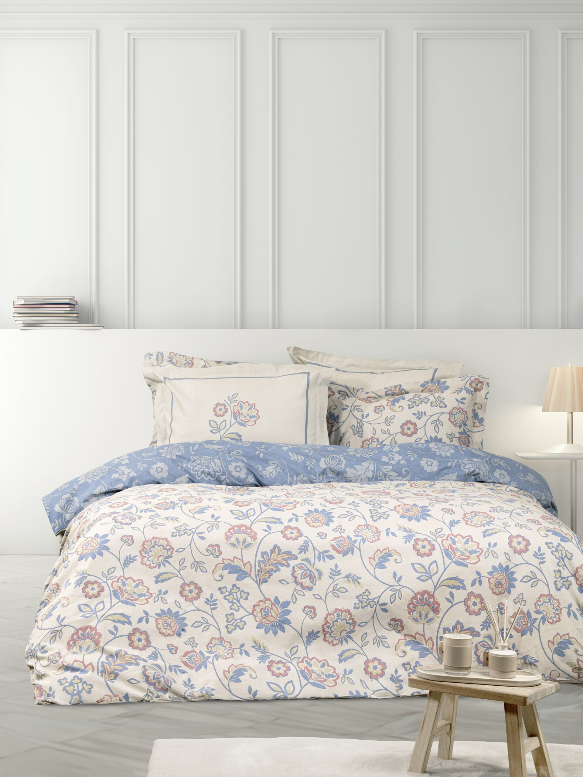5206482175037-15.jpg Σετ Σεντόνια Υπέρδιπλα - Nivia της Nima Home 100% Cotton, 144 T.C. Υπέρδιπλα (2 x 240x260 + 2 μαξ/κες 52x72) - Image 1