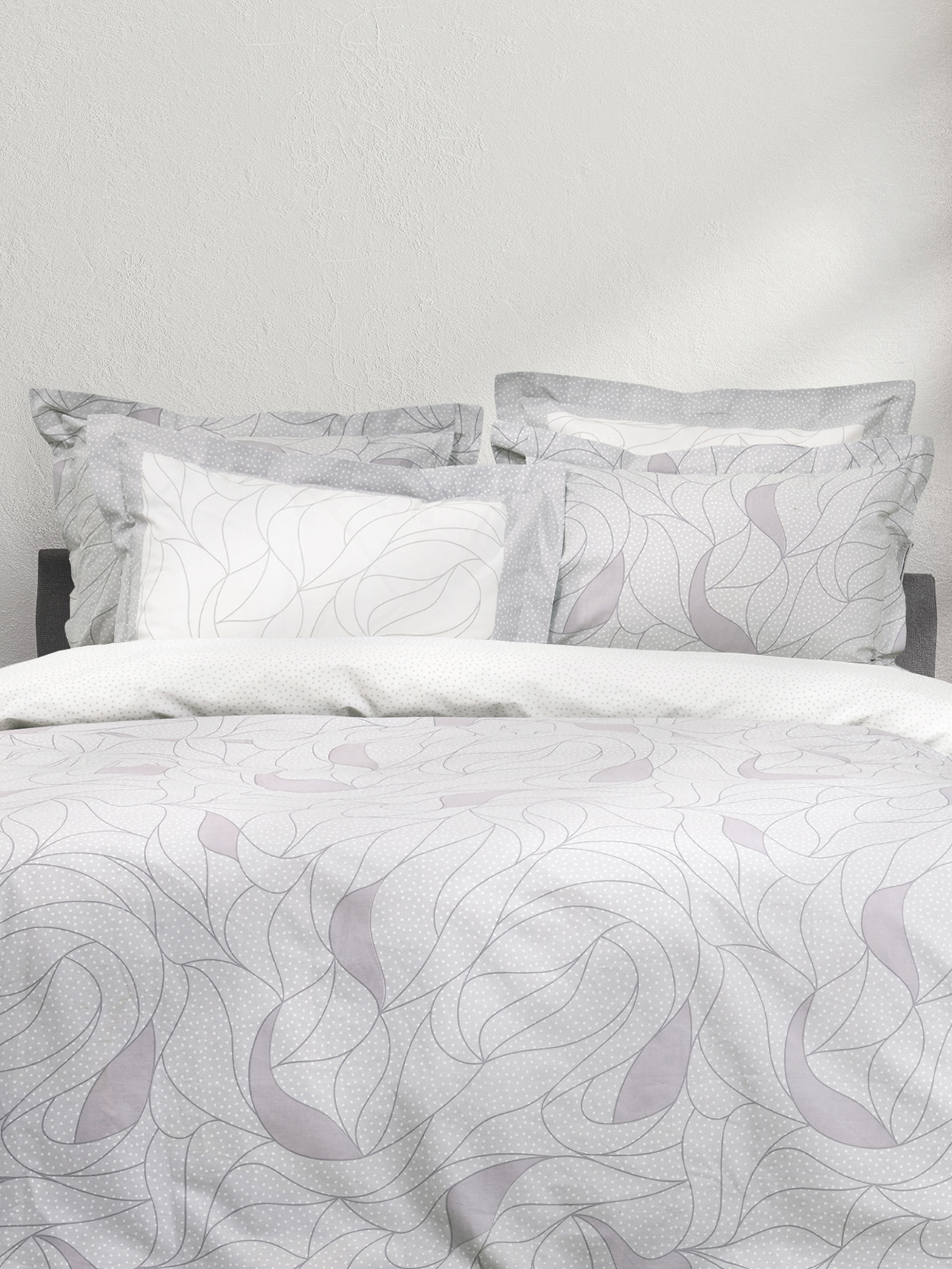 5206482175877-14.jpg Μαξιλαροθήκες - Hoop της Nima Home 100% Cotton, 144 T.C. Μαξιλαροθήκες Oxford 4 πλευρών (2 x 52x72+5) - Image 1