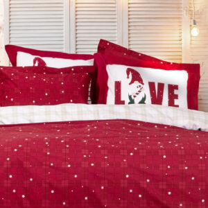 Σετ Παπλωματοθήκη Μονή - Everlove της Nima Home 100% Cotton, 144 T.C. Μονή (1 x 160x240 + 1 μαξ/κη 52x72)