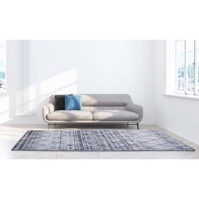 Χαλί Monza 8074/110 γκρι εκρού μοντέρνο boho - ΡΟΤΟΝΤΑ 2,50x2,50 Colore Colori - Image 6