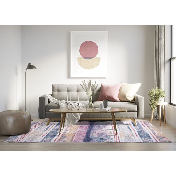 Χαλί Monza 8080/110 πολύχρωμες αφηρημένες ρίγες - 2,10x2,70 Colore Colori - Image 6