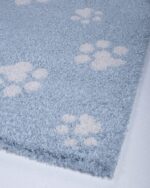 Shaggy παιδικό χαλί Cocoon 8392/30 γαλάζιο με πατουσάκια - 2,10x3,10 Colore Colori - Image 6