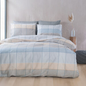 COLETTE ΓΚΡΙ ΓΑΛΑΖΙΟ - ΣΕΤ ΠΑΠΛΩΜΑΤΟΘΗΚΗ NEXT ΜΟΝΗ (160X250) ΜΟΝΗ (160X250) 50% ΒΑΜΒΑΚΙ - 50% ΠΟΛΥΕΣΤΕΡΑΣ Rythmos