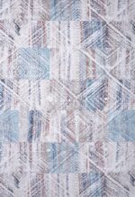 Χαλί Monza 8070/110 εκρού μπεζ μπλε ρόμβοι - 1,40x2,00 Colore Colori - Image 7