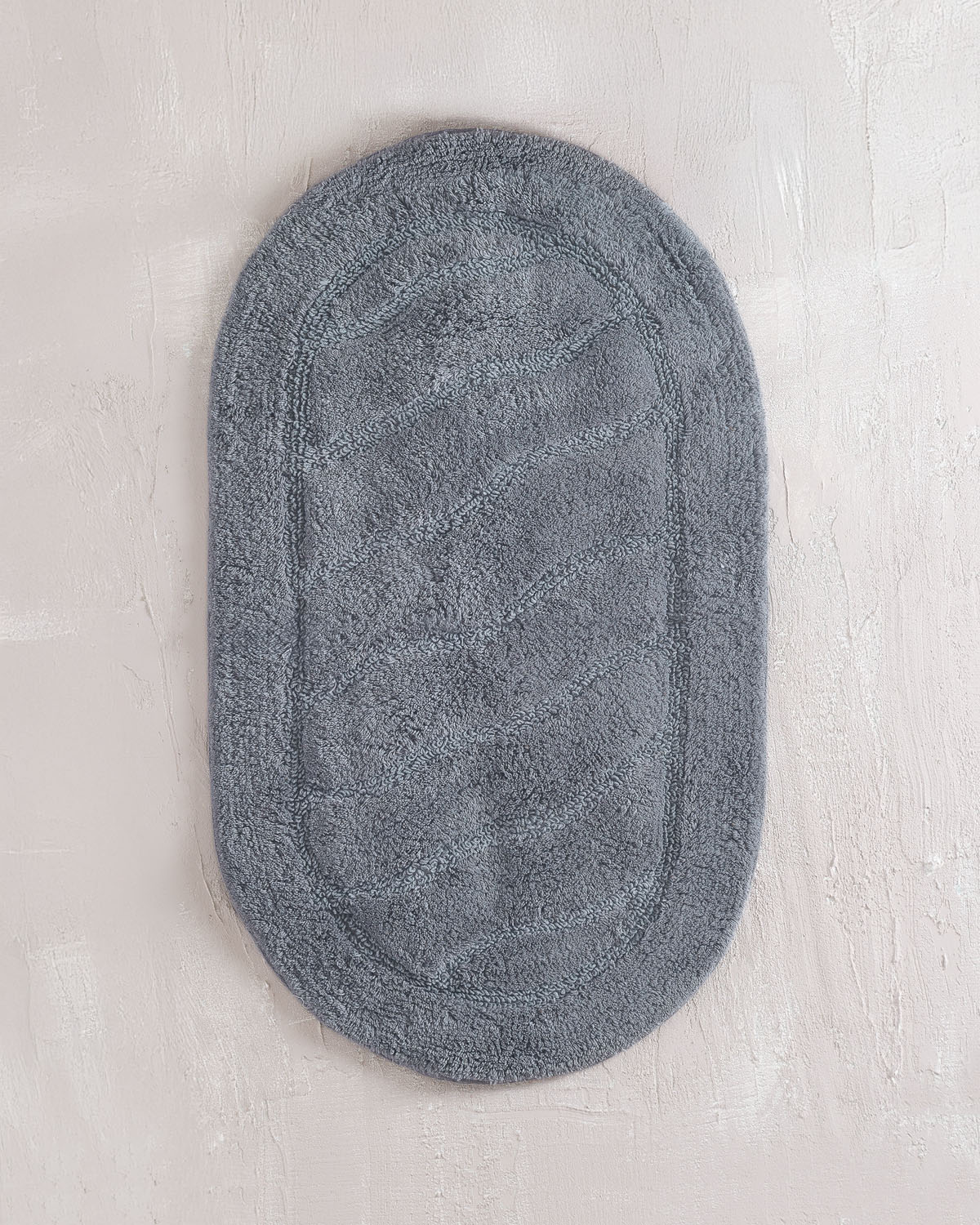 bathmat_oval_colour_4-7.jpg OVAL - ΧΑΛΑΚΙ ΓΚΡΙ ΣΚΟΥΡΟ 50X80 50X80 100% ΒΑΜΒΑΚΙ Rythmos - Image 1