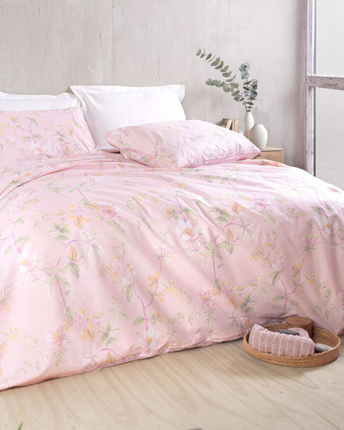 BENETITA ΡΟΖ - ΣΕΤ ΣΕΝΤΟΝΙΑ NEXT ΥΠΕΡΔΙΠΛΟ (230X260) ΥΠΕΡΔΙΠΛΟ (230X260) 50% ΒΑΜΒΑΚΙ - 50% ΠΟΛΥΕΣΤΕΡΑΣ Rythmos - Image 2