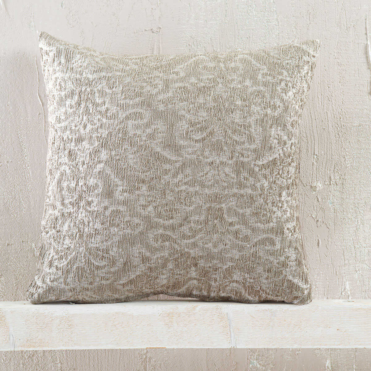 bianco_plw_beige.jpg BIANCO ΜΠΕΖ - ΜΑΞΙΛΑΡΟΘΗΚΗ 40X40 ΣΕΝΙΛ, ΖΑΚΑΡ Rythmos - Image 1