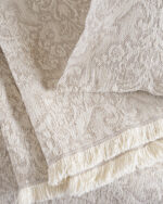 BIANCO- ΡΙΧΤΑΡΙ 180X160 ΕΚΡΟΥ 180X160 55% CHENILLE ACRYLIC - 25% ΒΑΜΒΑΚΙ - 20% POL. Rythmos