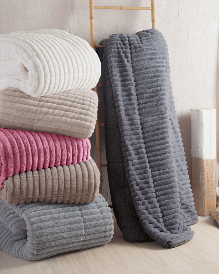 BUTTER ΜΠΕΖ - ΚΟΥΒΕΡΤΟΠΑΠΛΩΜΑ ΗΜΙΔΙΠΛΟ (160Χ220) ΗΜΙΔΙΠΛΟ (160Χ220) Rythmos - Image 4