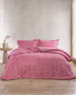 BUTTER ΡΟΖ - ΚΟΥΒΕΡΤΟΠΑΠΛΩΜΑ ΥΠΕΡΔΙΠΛΟ (220Χ240) ΥΠΕΡΔΙΠΛΟ (220Χ240) Rythmos