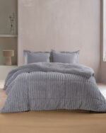 BUTTER ΓΚΡΙ ΑΝΟΙΧΤΟ - ΚΟΥΒΕΡΤΟΠΑΠΛΩΜΑ ΗΜΙΔΙΠΛΟ (160Χ220) ΗΜΙΔΙΠΛΟ (160Χ220) Rythmos