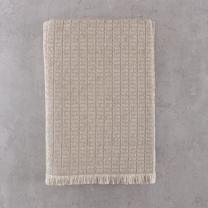 CORVET - ΡΙΧΤΑΡΙ 180X330 ΜΠΕΖ 180X330 55% CHENILLE ACRYLIC - 25% ΒΑΜΒΑΚΙ - 20% POL. Rythmos - Image 4