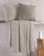 HANSEL ΜΠΕΖ ΣΚΟΥΡΟ - ΜΑΞΙΛΑΡΟΘΗΚΗ 40X40 50% Chenille acrylic - 25% βαμβάκι - 25% Pol Rythmos - Image 2