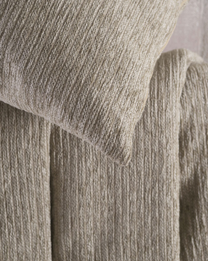 HANSEL - ΡΙΧΤΑΡΙ 180X280 ΜΠΕΖ ΑΝΟΙΧΤΟ 180X280 50% Chenille acrylic - 25% βαμβάκι - 25% Pol Rythmos - Image 2