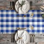 Καρέ Ibiza 90 x 90 cm  70% Βαμβάκι - 30% Πολυέστερ Κόκκινο BOREA - Image 4
