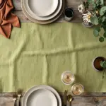 Καρέ Mallorca 90 x 90 cm  60% Βαμβάκι-40% Πολυέστερ Γκρι BOREA