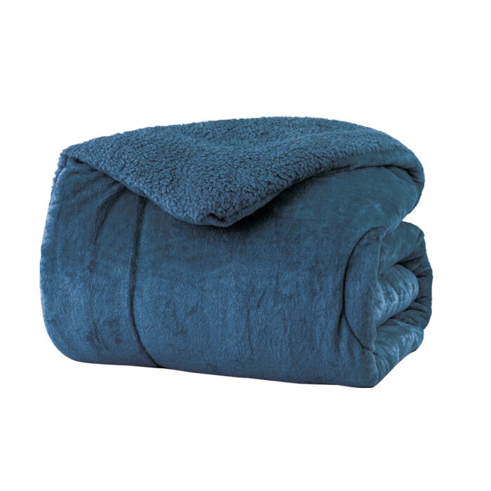 Κουβερτοπάπλωμα Cozy King Size 230 x 260 cm  100% Πολυέστερ Γκρι BOREA - Image 3