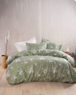 LINIE ΠΡΑΣΙΝΟ - ΣΕΤ ΣΕΝΤΟΝΙΑ DIVA ΥΠΕΡΔΙΠΛΟ (230Χ270) ΥΠΕΡΔΙΠΛΟ (230Χ270) 100% ΒΑΜΒΑΚΙ Rythmos