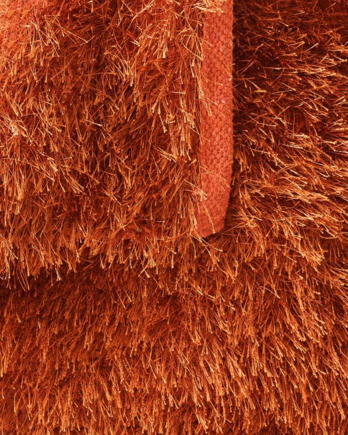 Shaggy Χαλί 4 Εποχών Aryama σε 7 Αποχρώσεις 60x90cm Rust της Pennie - Image 2