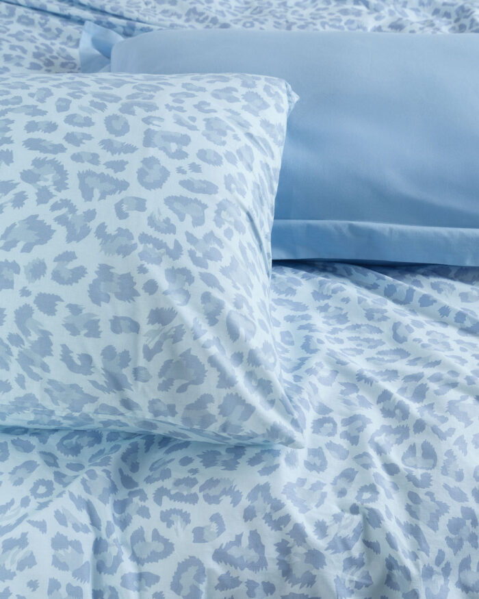 NALA ΜΠΛΕ - ΣΕΤ ΣΕΝΤΟΝΙΑ NOVA ΗΜΙΔΙΠΛΟ ΜΕ ΛΑΣΤΙΧΟ (160X260, 105X205+25) ΗΜΙΔΙΠΛΟ ΜΕ ΛΑΣΤΙΧΟ (160X260, 105X205+25) 100% ΒΑΜΒΑΚΙ Rythmos - Image 3