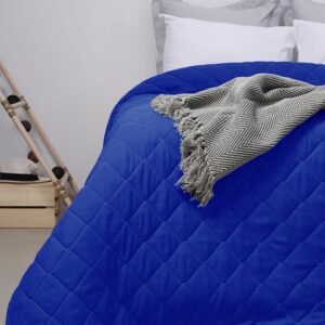 Κουβερλί Noble Super Υπέρδιπλη (240x260cm) Μπλε Royal της Pennie