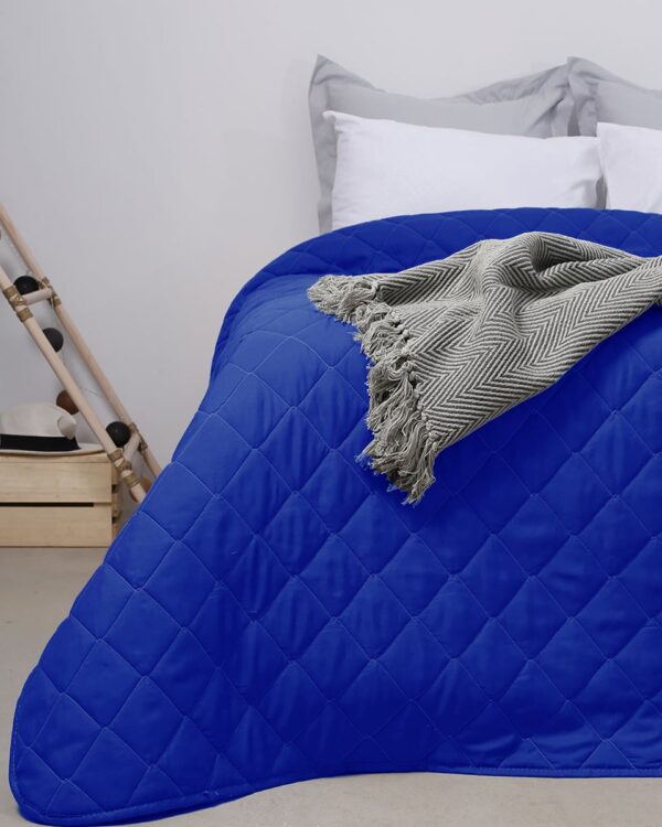 Κουβερλί Noble Super Υπέρδιπλη (240x260cm) Μπλε Royal της Pennie