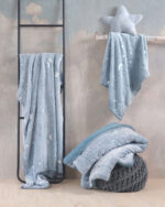 ODDITY - ΚΟΥΒΕΡΤΑ ΚΟΥΝΙΑΣ LUMINUS (flannel fleece) 110X140 Rythmos - Image 2
