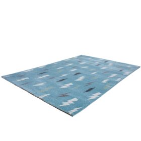 Παιδικό χαλί Diamond kids 8471/230 γαλαζοπράσινο με κεραυνούς - 3x4 Colore Colori - Image 4