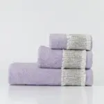 Πετσέτες Σετ 3ΤΜΧ Era 70 x 140 / 50 x 90 / 30 x 50 cm  100% Βαμβάκι Πούδρα BOREA - Image 10