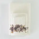 Πετσέτες Σετ 2ΤΜΧ Gerbera 50 x 90 / 30 x 50 cm  100% Βαμβάκι Λευκό BOREA - Image 7