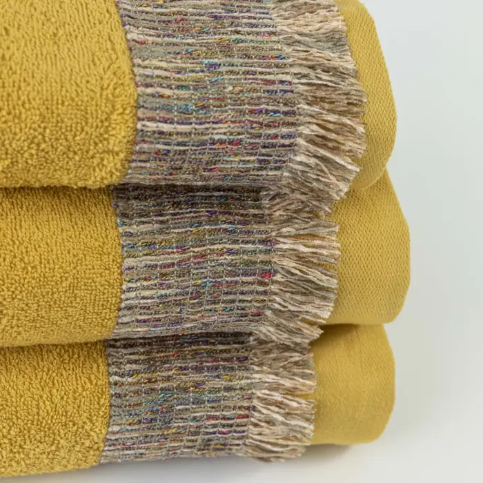 Πετσέτες Σετ 3ΤΜΧ Siesta 70 x 140 / 50 x 90 / 30 x 50 cm  100% Βαμβάκι Πετρόλ BOREA - Image 10