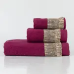 Πετσέτες Σετ 3ΤΜΧ Siesta 70 x 140 / 50 x 90 / 30 x 50 cm  100% Βαμβάκι Πετρόλ BOREA - Image 6