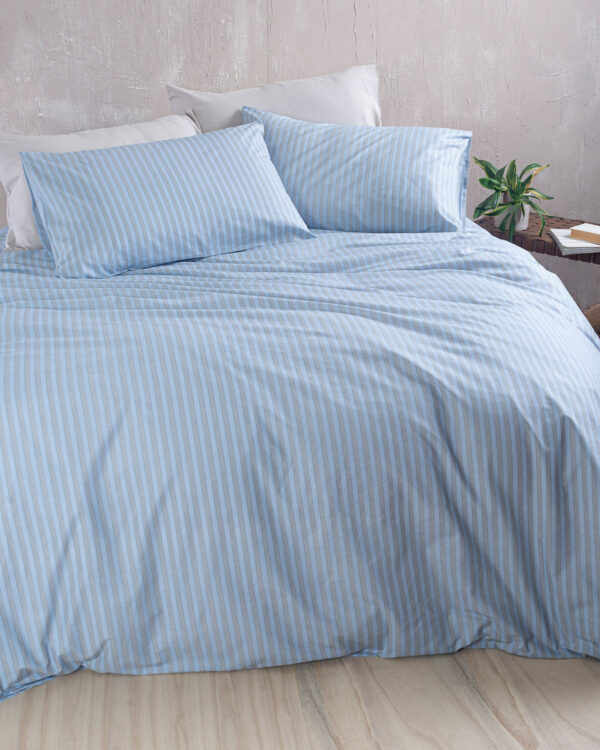 POLENE ΜΠΛΕ - ΣΕΤ ΣΕΝΤΟΝΙΑ DIVA KING SIZE (270Χ290) KING SIZE (270Χ290) 100% ΒΑΜΒΑΚΙ Rythmos - Image 4