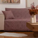 Ριχτάρι Σενίλ Τριθέσιο Bari 180 x 300 cm  100% Πολυέστερ Πετρόλ BOREA - Image 5