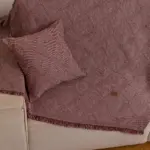 Ριχτάρι Σενίλ Διθέσιο Bari 180 x 250 cm  100% Πολυέστερ Γκρι BOREA - Image 6