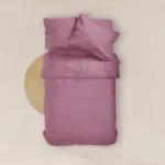 Σεντόνι Μονόχρωμο Solid Μονό 160 x 240 cm  100% Βαμβάκι 27.Πετρόλ BOREA - Image 14