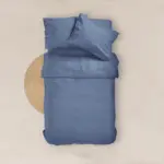 Σεντόνι Μονόχρωμο Solid Ημίδιπλο Με Λάστιχο 120 cm x 200 cm + 30 cm  100% Βαμβάκι 10.Λευκό BOREA - Image 9