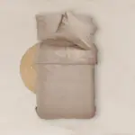 Σεντόνι Μονόχρωμο Solid Ημίδιπλο Με Λάστιχο 120 cm x 200 cm + 30 cm  100% Βαμβάκι 10.Λευκό BOREA - Image 11