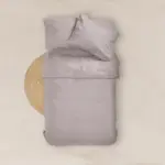 Σεντόνι Μονόχρωμο Solid Ημίδιπλο Με Λάστιχο 120 cm x 200 cm + 30 cm  100% Βαμβάκι 17.Σιέλ BOREA - Image 12