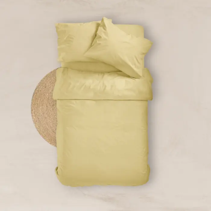 Σεντόνι Μονόχρωμο Solid Μονό 160 x 240 cm  100% Βαμβάκι 26.Κίτρινο BOREA - Image 27
