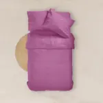 Σεντόνι Μονόχρωμο Solid Μονό 160 x 240 cm  100% Βαμβάκι 27.Πετρόλ BOREA - Image 5