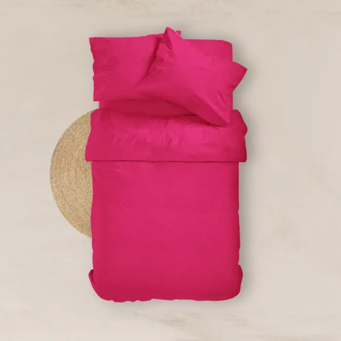 Σεντόνι Μονόχρωμο Solid Μονό 160 x 240 cm  100% Βαμβάκι 27.Πετρόλ BOREA - Image 8