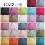 Σεντόνι Μονόχρωμο Solid Μονό Με Λάστιχο 100 cm x 200 cm + 25 cm  100% Βαμβάκι 27.Πετρόλ BOREA