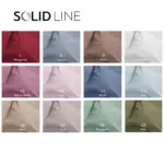 Σεντόνι Μονόχρωμο Solid Ημίδιπλο Με Λάστιχο 120 cm x 200 cm + 30 cm  100% Βαμβάκι 14.Ροζ BOREA