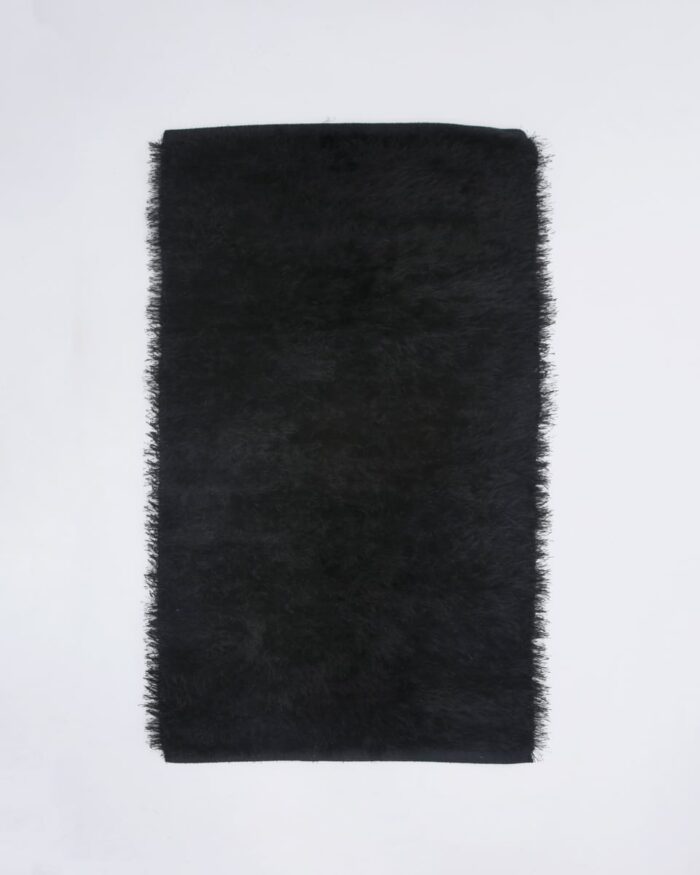 shaggy-mavo-1_6.jpg Shaggy Χαλί 4 Εποχών Aryama σε 7 Αποχρώσεις 60x90cm Μαύρο της Pennie - Image 1