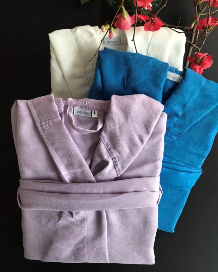 Μονόχρωμο Μπουρνούζι Survivor σε 4 Αποχρώσεις. X Large Άσπρο της Pennie - Image 5