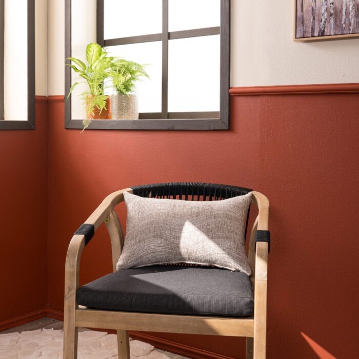 Μαξιλαροθήκη Midland 02 - 50x50cm με γέμιση της TEORAN - Image 2