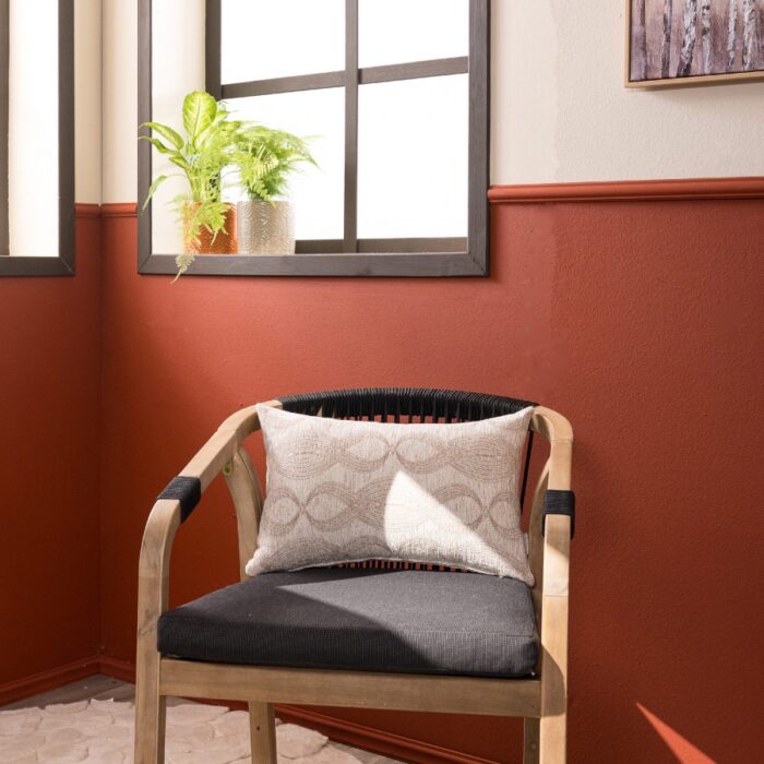 Μαξιλαροθήκη Garland 01 - 65x65cm δαπέδου της TEORAN - Image 2