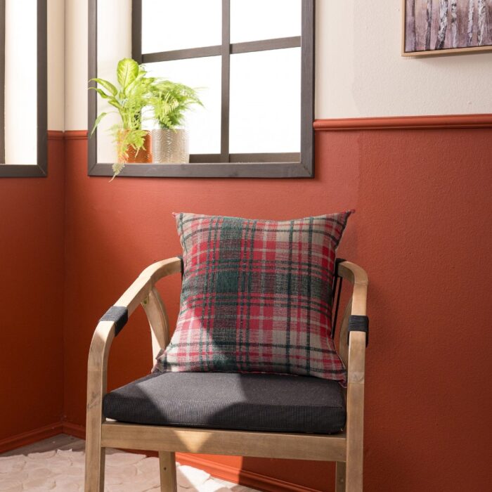 Μαξιλαροθήκη Scottich 10 - 50x50cm με γέμιση της TEORAN - Image 1